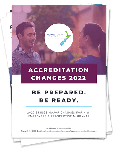 New Zealand Shores Accreditation brochure